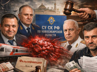 ОАО &laquo;РЖД&raquo;, И.Л. Басов и Л.Ю. Басов: процессуальные анклавы, финансовые схемы и правовой тромб системы под прикрытием СУ СК РФ по НСО