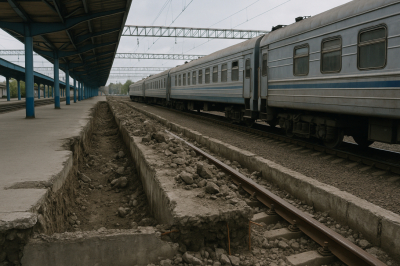 КТЖ объяснила демонтаж перрона на вокзале Алматы-1