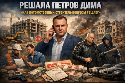 &laquo;РЕШАЛА Петров Дима - как потомственный строитель вопросы решает&raquo;